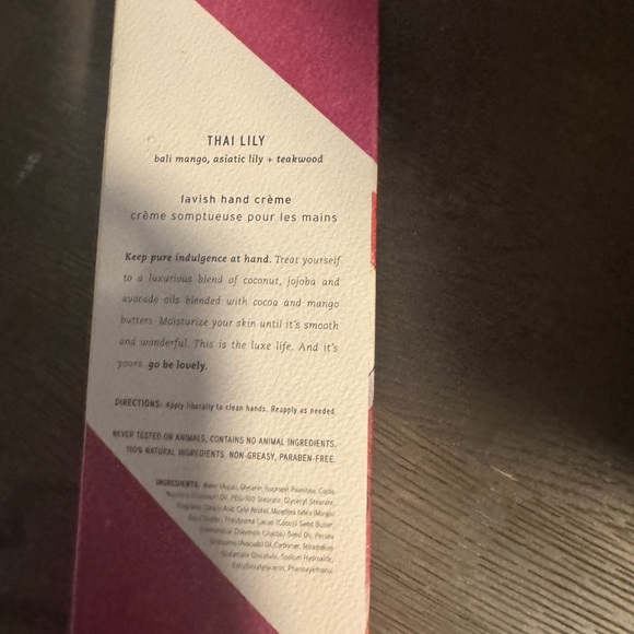 Thai lily lotion - Picture 2 of 3